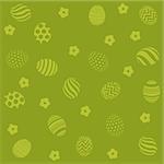 Easter holiday green background for printing on fabric, paper for scrapbooking