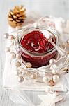 Cranberry jam for Christmas