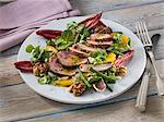 Duck breast salad