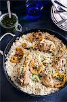 Rice with lemon chicken (Spain)