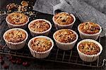 Caranberry walnut muffins