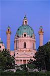 St. Charles Church (Karlskirche), Vienna, Austria, Europe