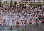 Embarcacion de la Virgen del Carmen, water procession, Puerto de la Cruz, Tenerife Island, Canary Islands, Spain, Atlantic, Europe