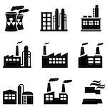 Industrial buildings, power plants and factories