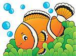 Clownfish topic image 3 - eps10 vector illustration.