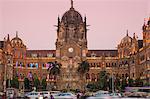 Chhatrapati Shivaji Terminus, UNESCO World Heritage Site, Mumbai, Maharashtra, India, Asia