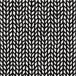 Hand drawn style seamless pattern. Abstract geometric tiling background in black and white. Vector stylish doodle line lattice