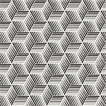 Seamless pattern with lines lattice. Vector abstract geometric background. Stylish cell structure