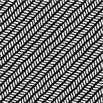 Simple ink geometric pattern. Monochrome black and white strokes background. Hand drawn ink brushed texture for your design