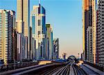 Dubai Metro, Dubai, United Arab Emirates, Middle East