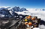 Camp 2 on Ama Dablam, Sagarmatha National Park, UNESCO World Heritage Site, Khumbu Valley, Nepal, Himalayas, Asia