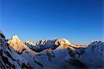 Makalu and other Himalayan peaks near Ama Dablam, Sagarmatha National Park, UNESCO World Heritage Site, Khumbu Valley, Nepal, Himalayas, Asia