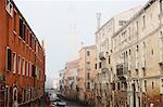 Misty view, Venice, UNESCO World Heritage Site, Veneto, Italy, Europe