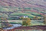 House in remote, rural glen, Glen Lyon, Scotland