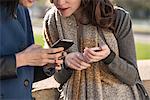Women using smart phone