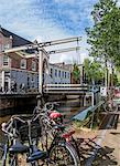 Staalmeestersbrug over Groenburgwal Canal, Amsterdam, North Holland, The Netherlands, Europe