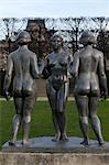 Aristide Maillol, Les Trois Graces, Jardin des Tuileries, Paris, France, Europe