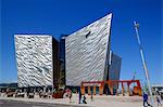 Titanic Belfast Museum on the site of the former Harland and Wolff shipyard, Belfast, Northern Ireland, United Kingdom, Europe