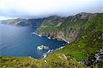 Slieve League's cliffs, County Donegal, Ulster, Republic of Ireland, Europe