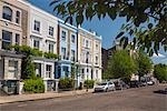 St. Lawrence Terrace, Ladbroke Grove, Kensington and Chelsea, London, England, United Kingdom, Europe