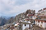 Mountain village, Dêngqên, Xizang, China