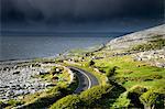 Fanore coast road, Fanore, Clare, Ireland