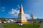 High Memory Memorial, Angra do Heroismo, UNESCO World Heritage Site, Island of Terceira, Azores, Portugal, Atlantic, Europe