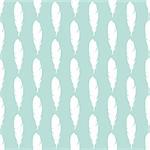 Feather seamless pattern in blue colors. Vector illustrations