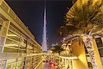 Burj Khalifa Light Show, Dubai Mall and Burj Khalifa Lake, Dubai, United Arab Emirates, Middle East