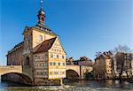 The old town hall of Bamberg, UNESCO World Heritage Site, Upper Franconia, Bavaria, Germany, Europe