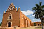 Church of the Virgen de la Asuncion, formerly a convent, 1612, Mama, Route of the Convents, Yucatan, Mexico, North America