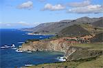 Big Sur Coastline, Bixby Creek Bridge, Route 1, Highway 1, Pacific Coast Highway, Pacific Ocean, California, United States of America, North America