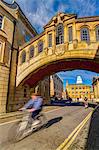 New College Lane, Hertford College, Bridge of Sighs (Hertford Bridge), Oxford, Oxfordshire, England, United Kingdom, Europe