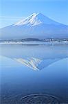 Mount Fuji from Yamanashi Prefecture, Japan