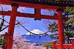 Mount Fuji from Yamanashi Prefecture, Japan