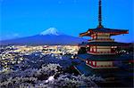 Mount Fuji from Yamanashi Prefecture, Japan