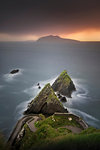 Dunquin Pier, Great Blasket Islands in background, Ireland