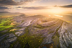 Mullaghmore Burren at sunrise, Fanore, Clare, Ireland