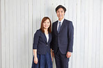 Japanese couple studio photo shoot