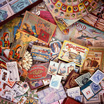 1920s 1930s COLLECTION OF ANTIQUE BOARD GAMES, AND PLAYING CARDS