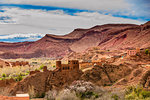 Dades Gorges scenery, Morocco, North Africa, Africa