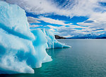 Iceberg on Lake Argentino, Los Glaciares National Park, UNESCO World Heritage Site, Santa Cruz Province, Patagonia, Argentina, South America