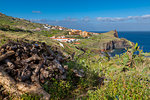 Rocky coastline on South East coast, Funchal, Madeira, Portugal, Atlantic, Europe