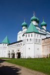Gate Church, Boris and Gleb Monastery, Borisoglebsky, Golden Ring, Yaroslavl Oblast, Russia, Europe