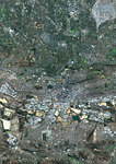 Color satellite image of Johannesburg, South Africa. Image collected on June 11, 2017 by Sentinel-2 satellites.