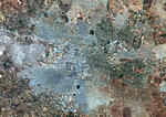 Color satellite image of Lusaka, capital city of Zambia. Image collected on October 02, 2017 by Sentinel-2 satellites.