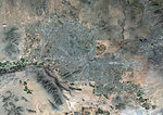 Color satellite image of Phoenix, Arizona, United States. Image collected on March 9, 2018 by Sentinel-2 satellites.