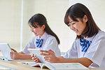 Japanese junior high students