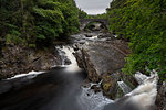 River Moriston falls, Invermoriston, Scotland, Europe