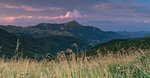 Summer sunset at Ventasso mountain, municipality of Ventasso, Reggio Emilia province, Emilia Romagna district, Italy, Europe